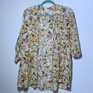 💛🌼tunic with a flower pattern🌼💛
